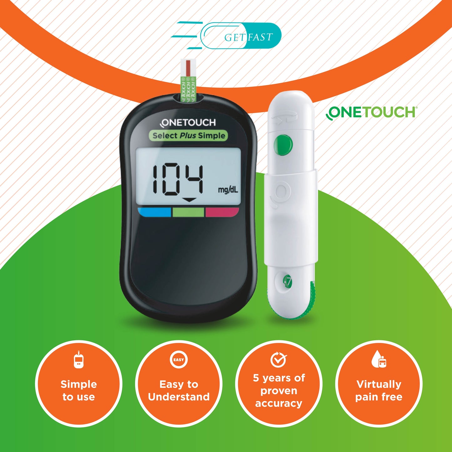 Advanced Glucometer Strips & Lancets Offer